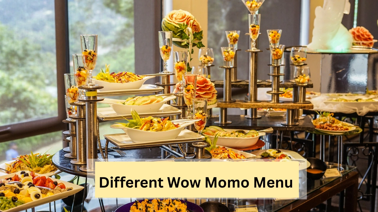 Different Wow Momo Menu