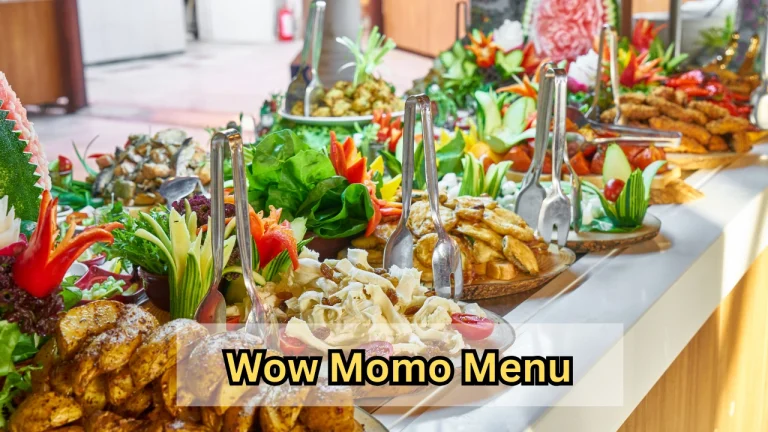 Wow Momo Menu