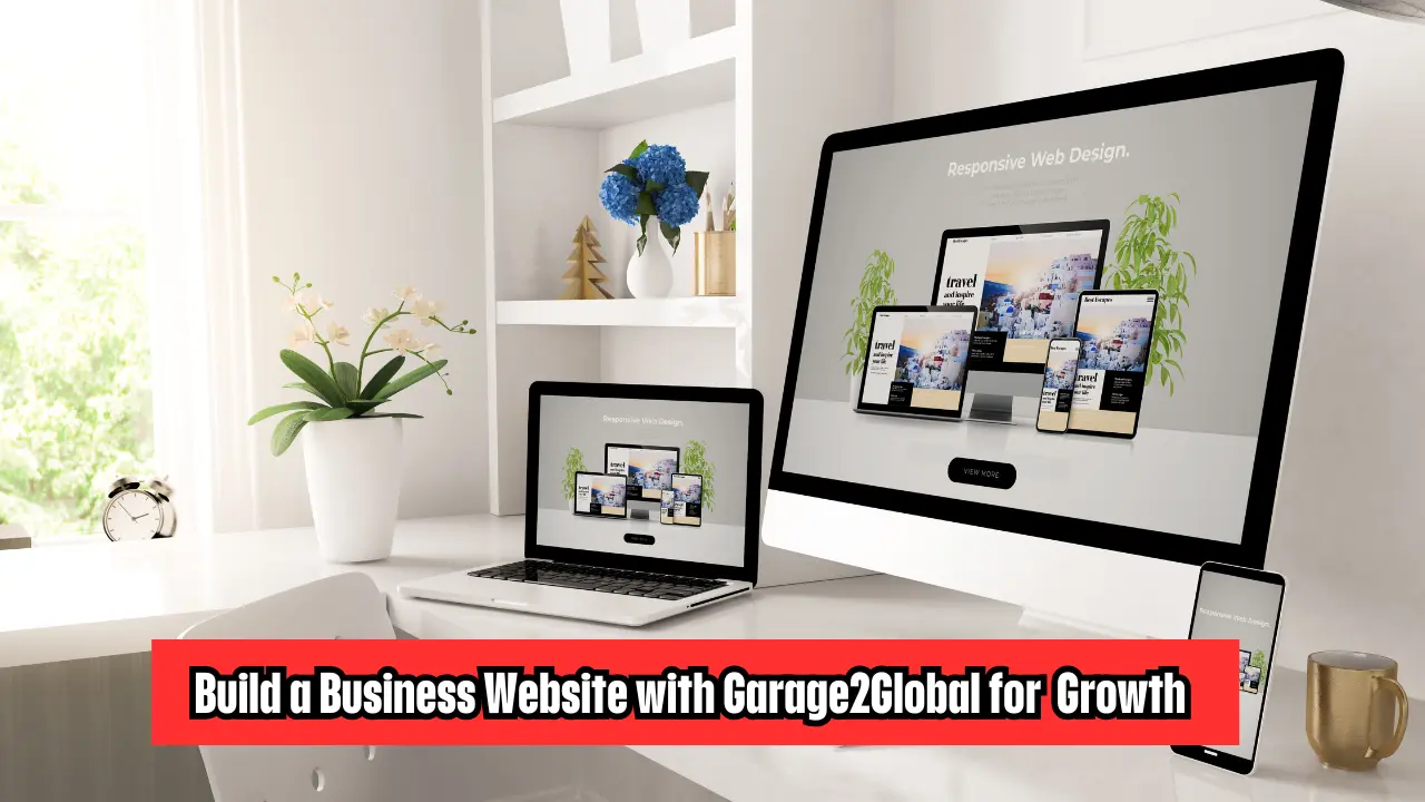 Build a Business Website with Garage2Global for Advanced Growth
