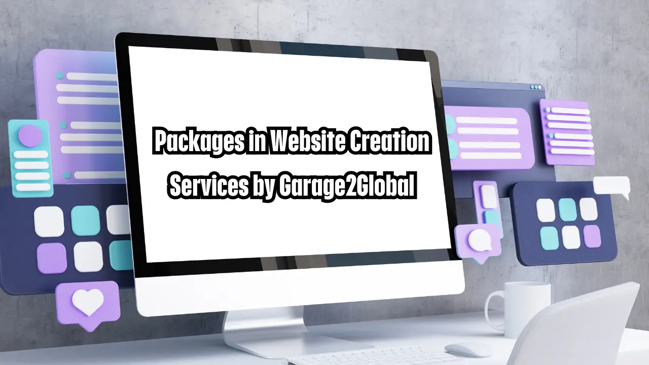 Packages in Website Creation Services by Garage2Global