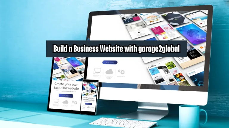 build a business website with garage2global