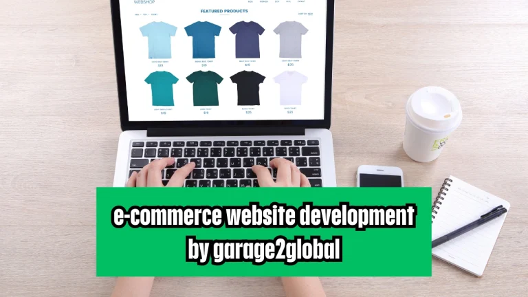 e-commerce website development by garage2global