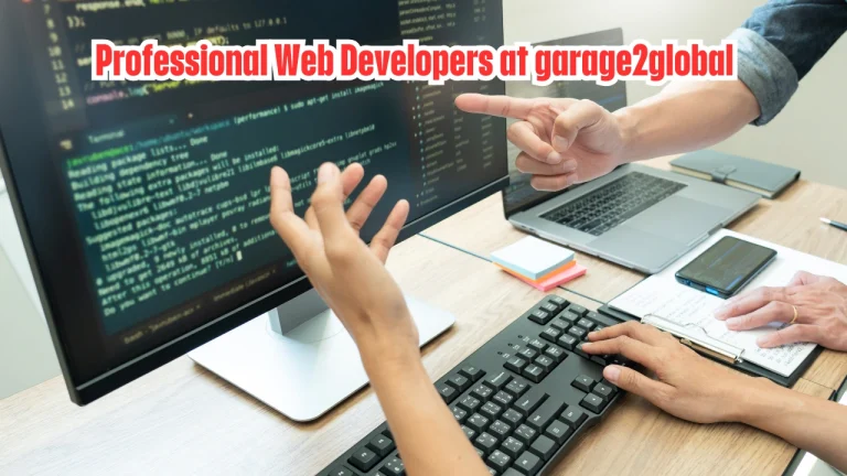 professional web developers at garage2global
