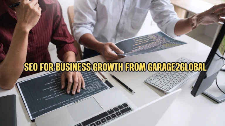 seo for business growth from garage2global