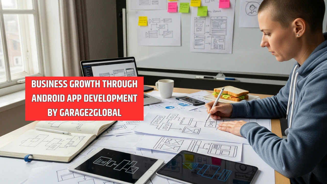 Business Growth Through Android App Development by Garage2Global