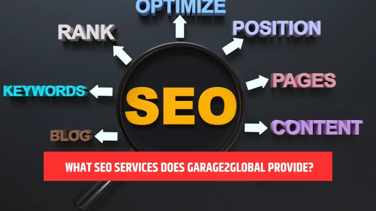 what seo services does garage2global provide