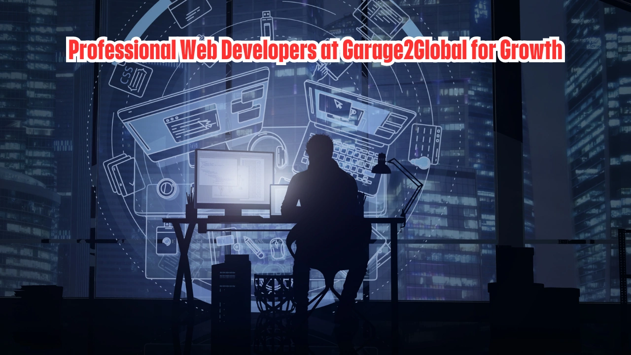 Professional Web Developers at Garage2Global for Growth