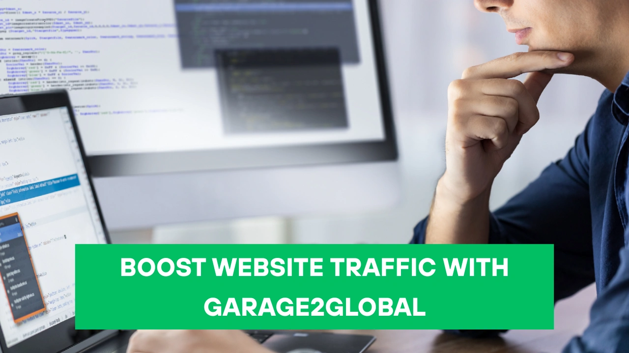 boost website traffic with garage2global