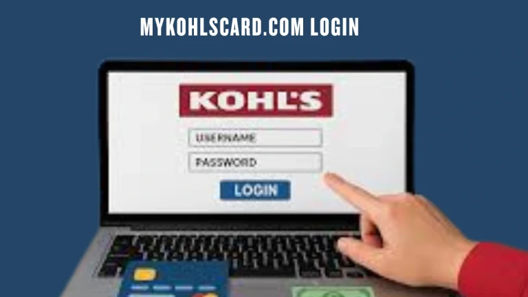 MyKohlsCard.com Login