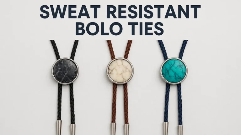 Sweat Resistant Bolo Ties