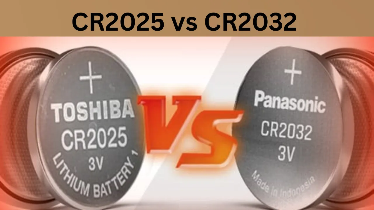 CR2025 vs CR2032