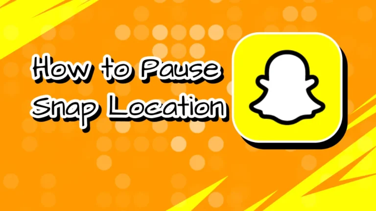How to Pause Snapchat Location