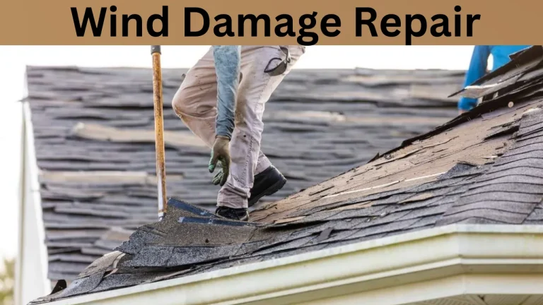 Wind Damage Repair
